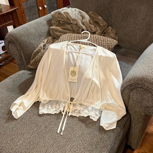 Rebellion Tops - NWT Rebellion cardigan size M
